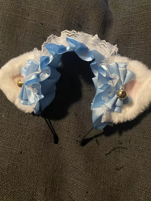 new kitty ears meow meow meow :3