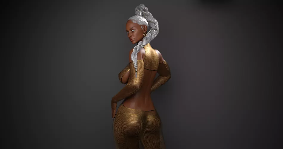 Oh My Goddess (OC) (Daz3d, Photoshop)