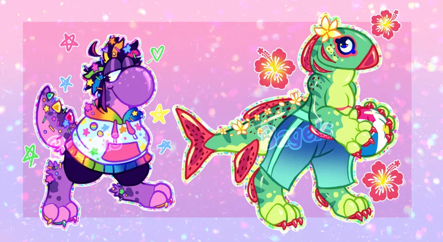 Some unusual furry adopts! Do you recognize them? :O