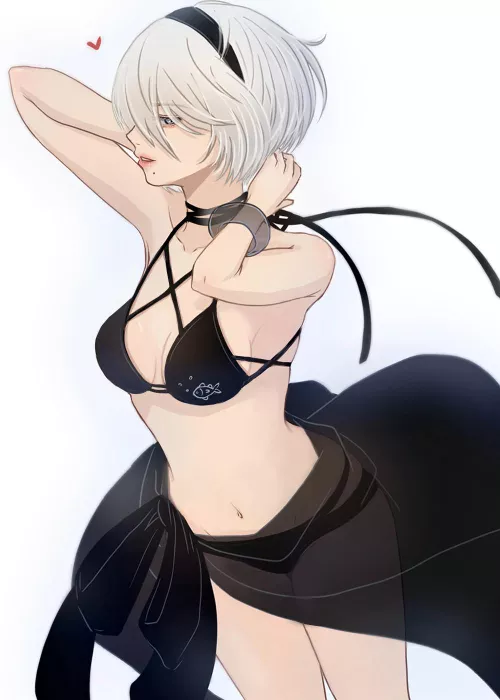 Summer 2B by Mitsuki_nite