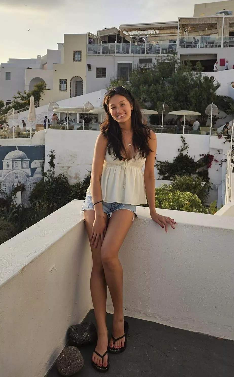 Tight college Asian babe