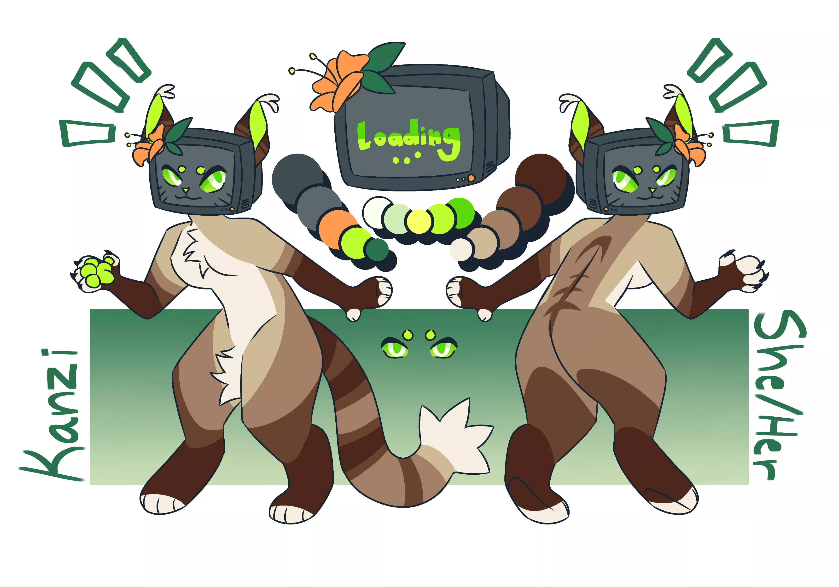 TV Cat! What's your most unique sona? 