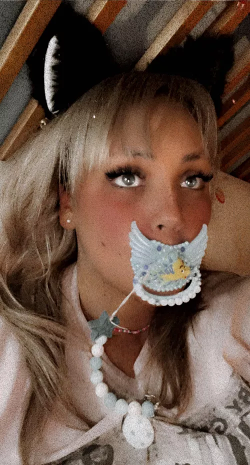 Two years ago, found my kitty ears the other day teehee ♡