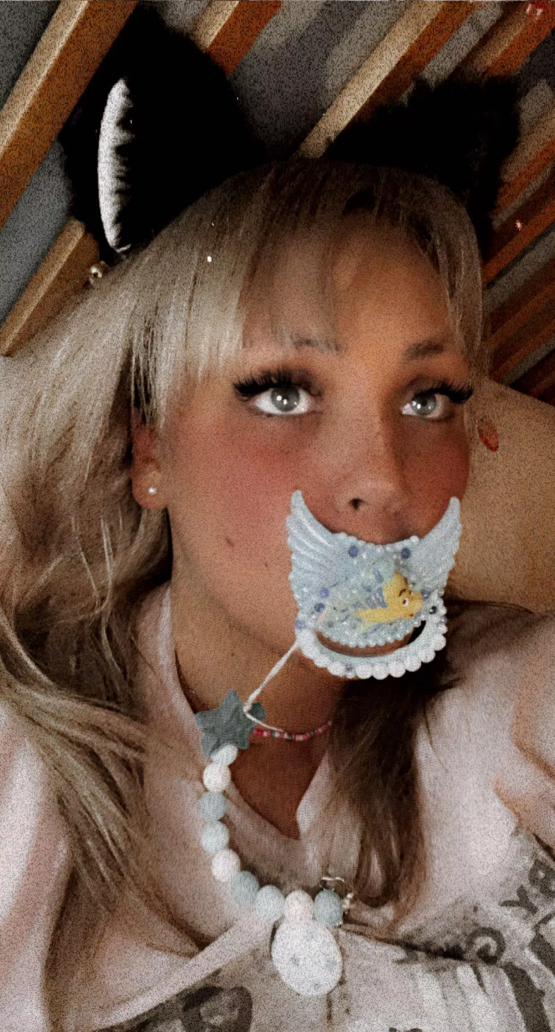 Two years ago, found my kitty ears the other day teehee ♡