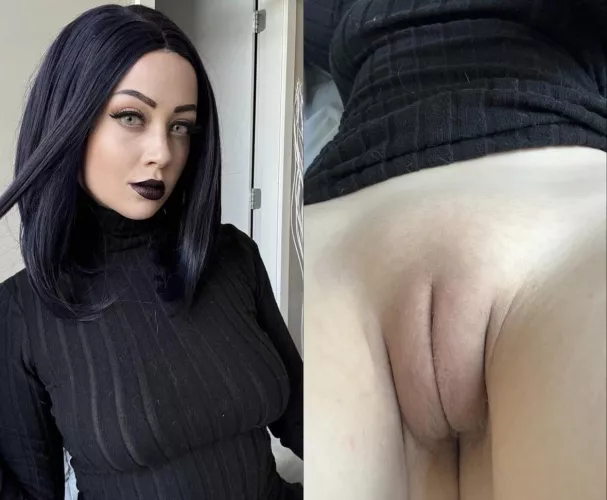 You might get black lipstick on my pussy if you kiss me before you eat it, but I don’t mind 