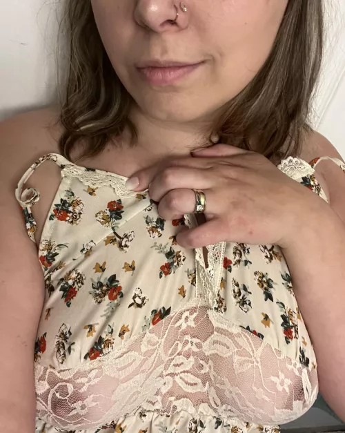 A little bit of lace goes a long way 