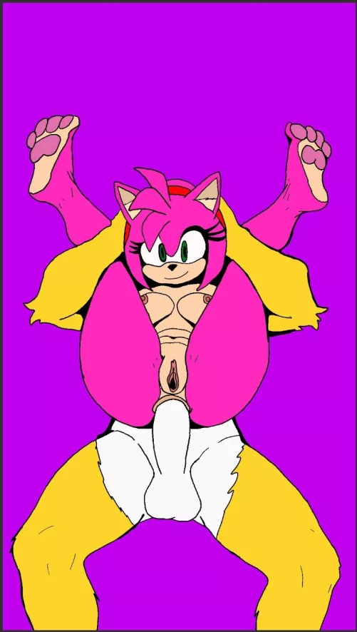 Amy having fun by (gachafox)