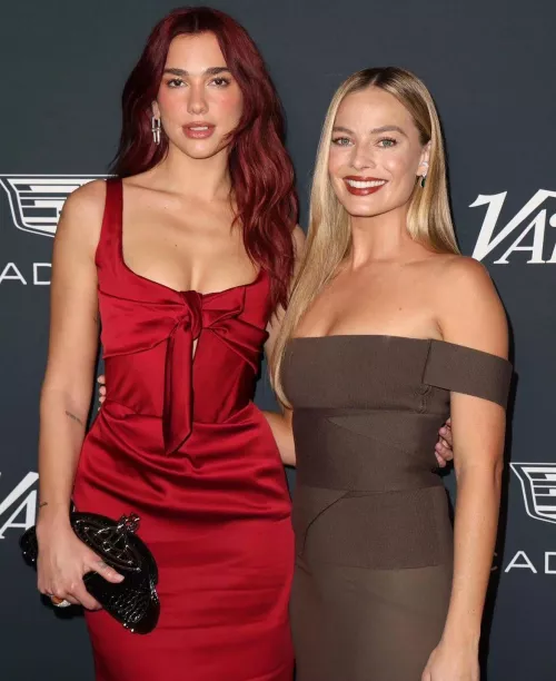 Dua Lipa & Margot Robbie 