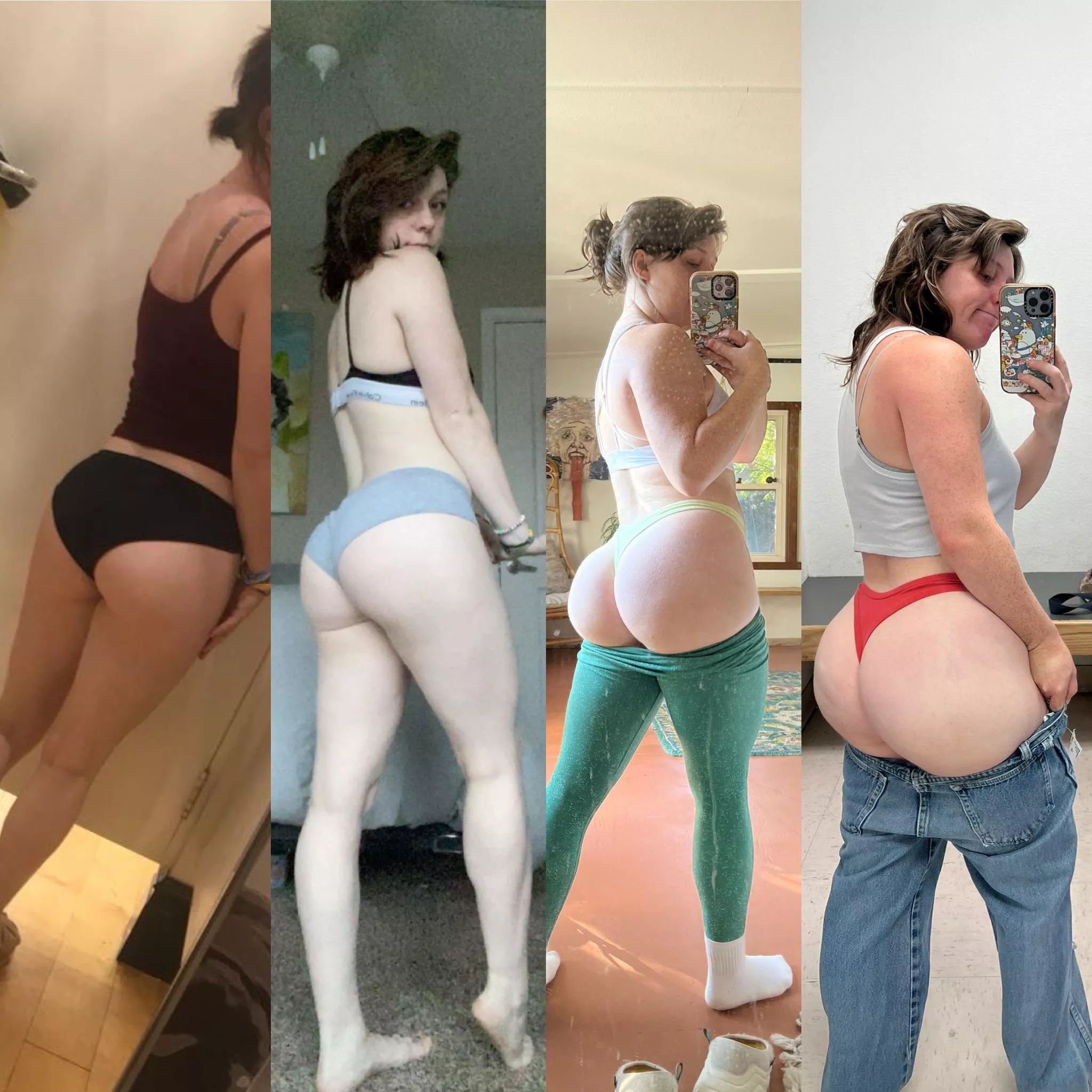 Evolution of my booty
