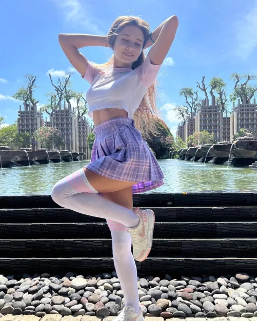 Feel like a school girl again