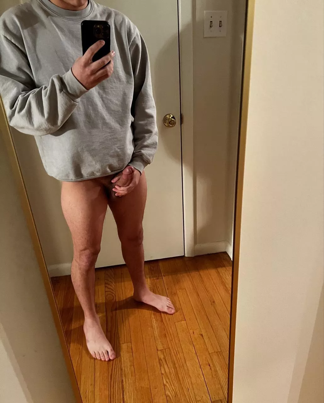 get on your knees and get to work