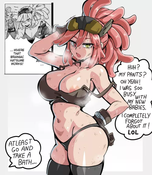 Hatsume's been busy (lewdamone)