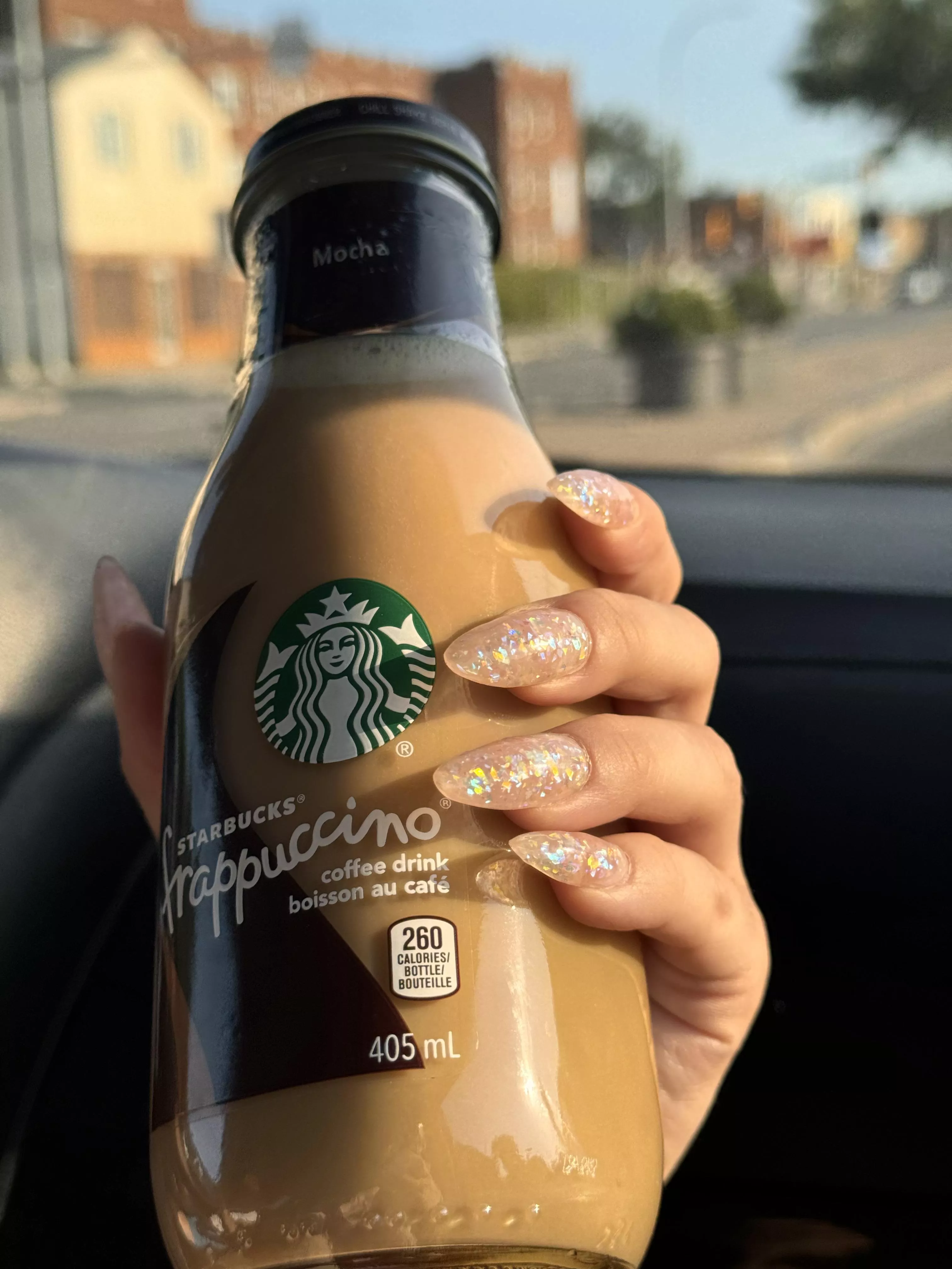 Just from the nail salon