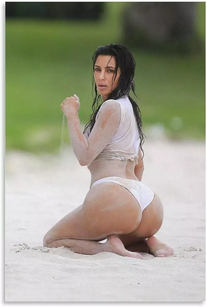 Kim Kardashian in white 
