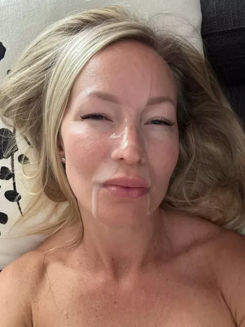 My face looks better covered in cum
