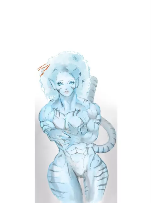 (OC) Blue Tiger, by me