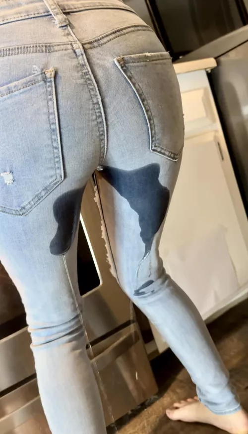 Pissing myself while cooking dinner 
