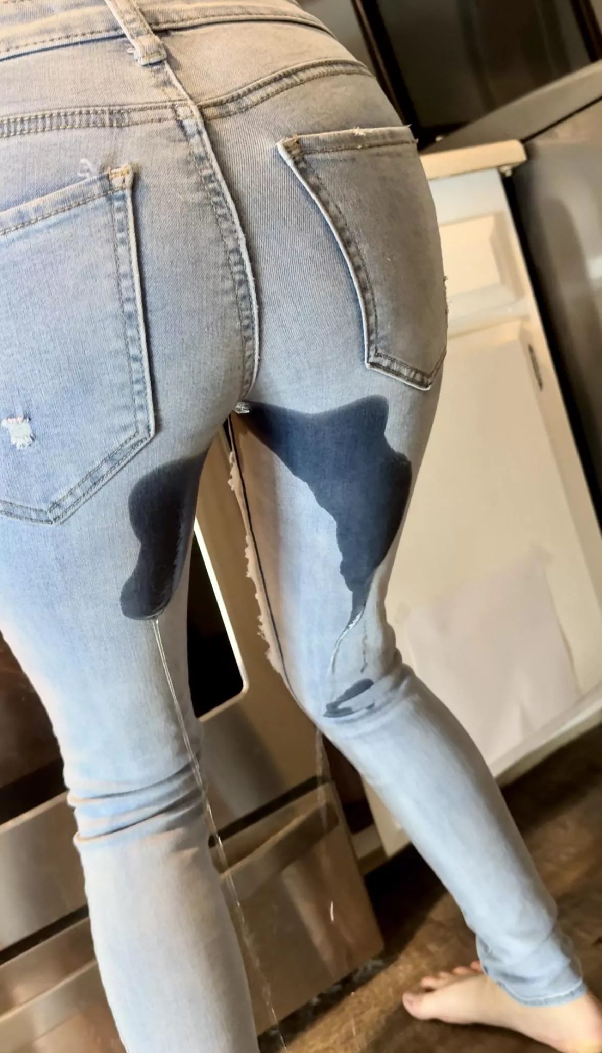 Pissing myself while cooking dinner 