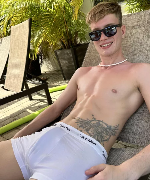 There's a brokeback mountain forming on my boxers