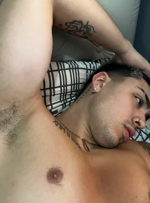 Which do you prefer, my goals or my glistening armpits post-match?