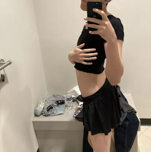 (18)Twink in a mini skirt thoughts?😩