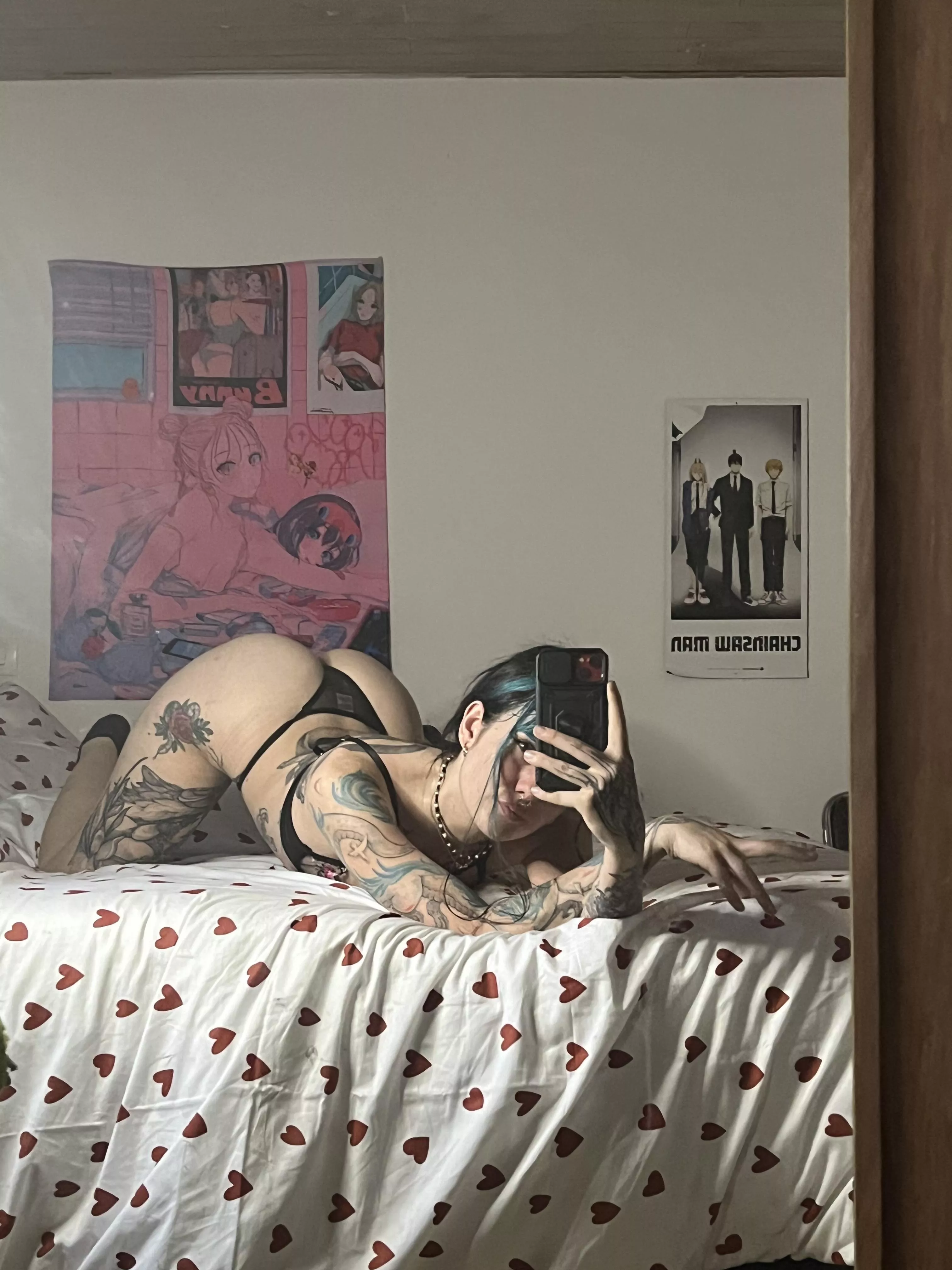 All you need is a tattooed girl in a bikini