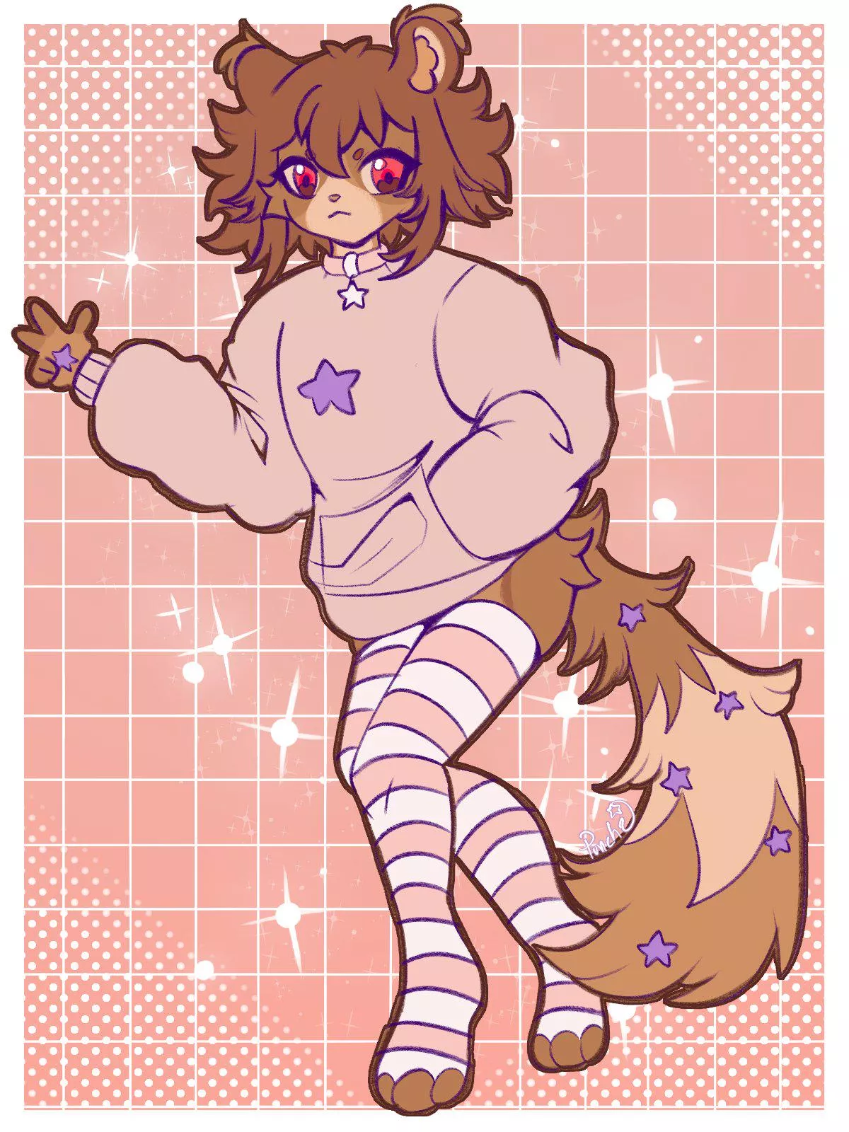 day 6 I post my art at r/furry