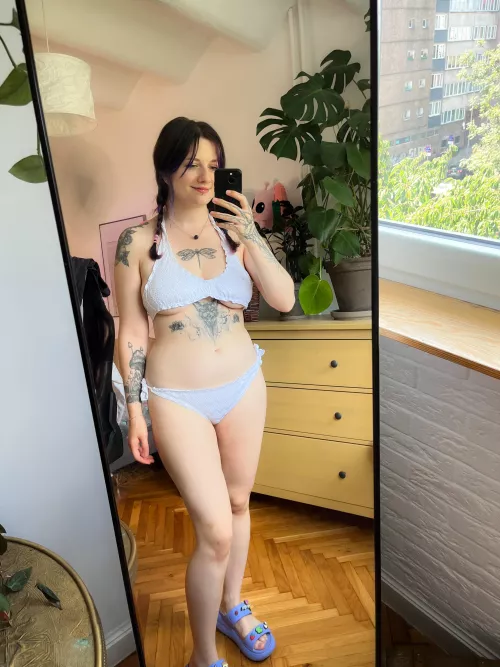 [f]elt cute in my new bikini