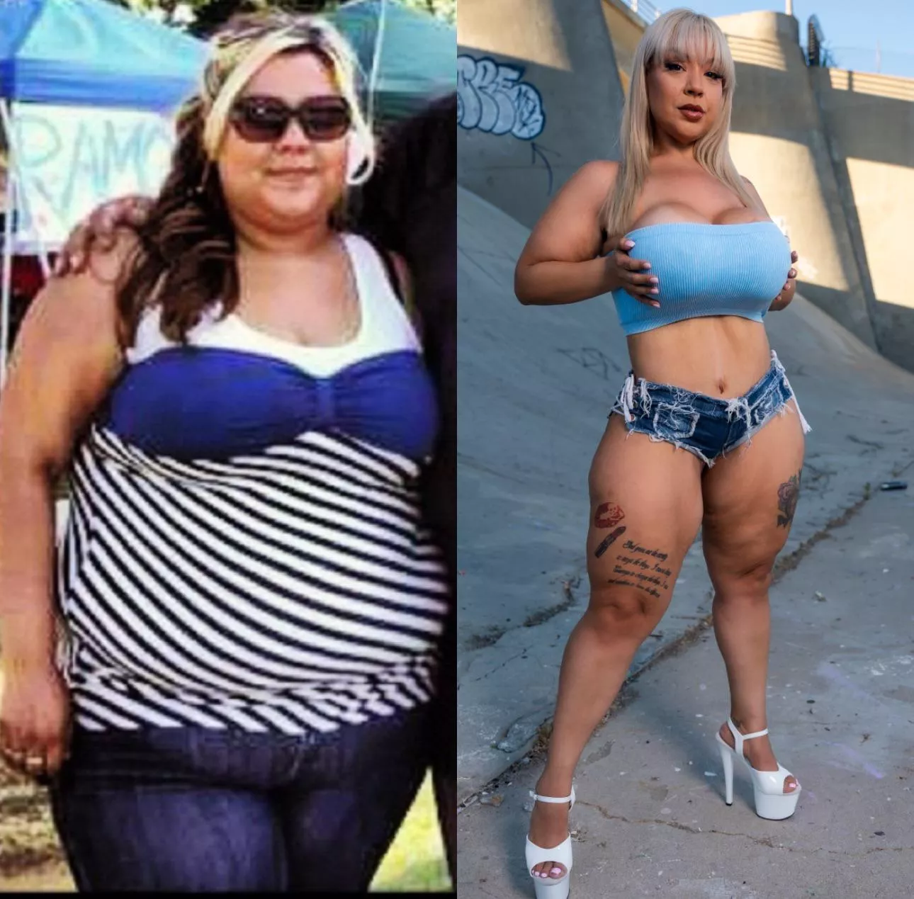 From a shy girl to an attention seeking whore 