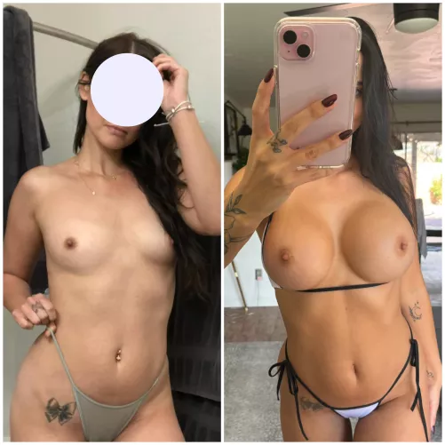 from insecure girl to bimbo slut (ps i hid my face since i hate it lol)