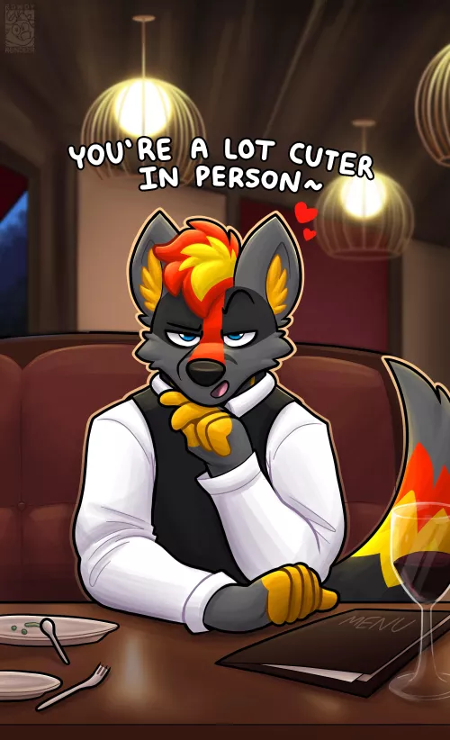 He asked you out 💕 (art by me)