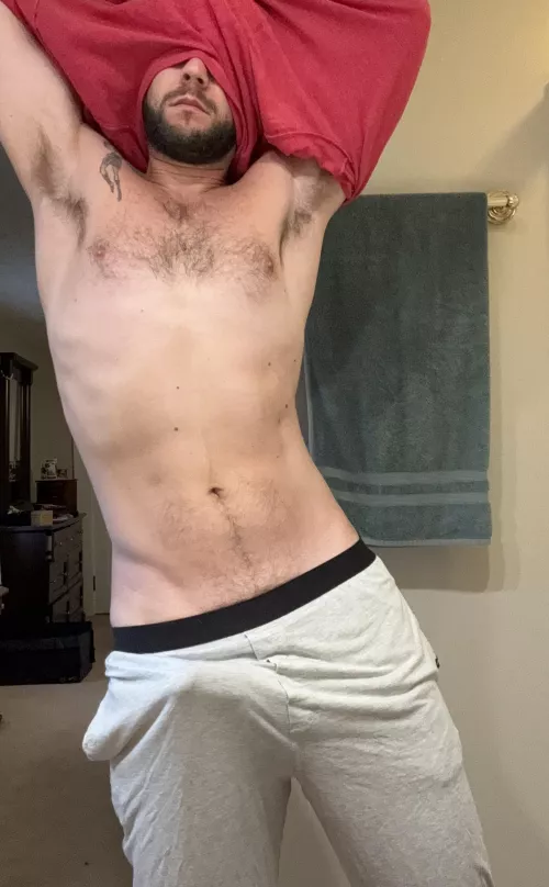 Here’s a glimpse at the dad next door changing