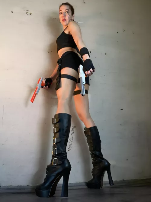 If Lara Croft had sexier boots