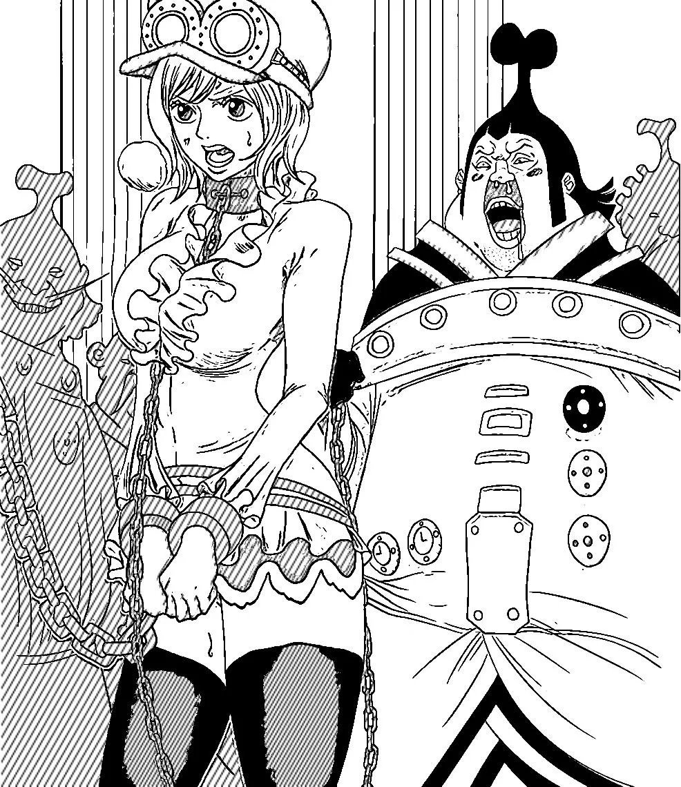 Koala captured by Saint Charlos (one piece) 