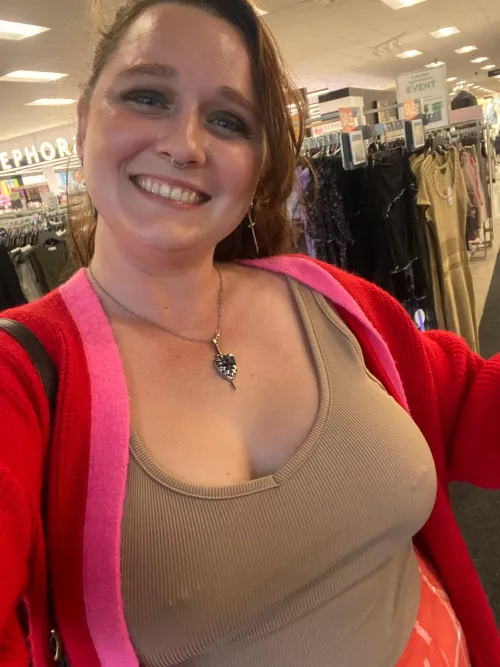 Perky at the mall, anyone? 