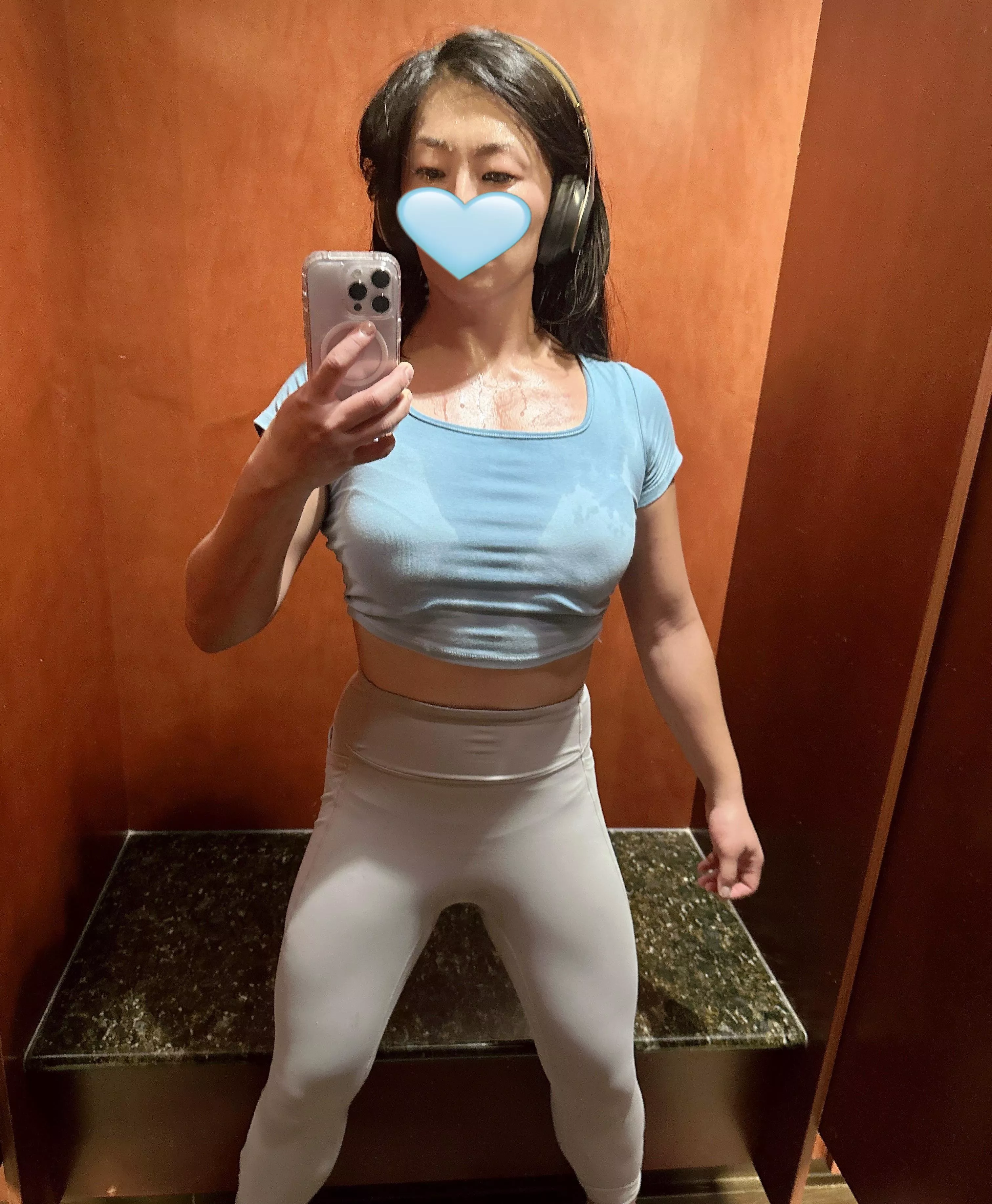 Post workout sweats 