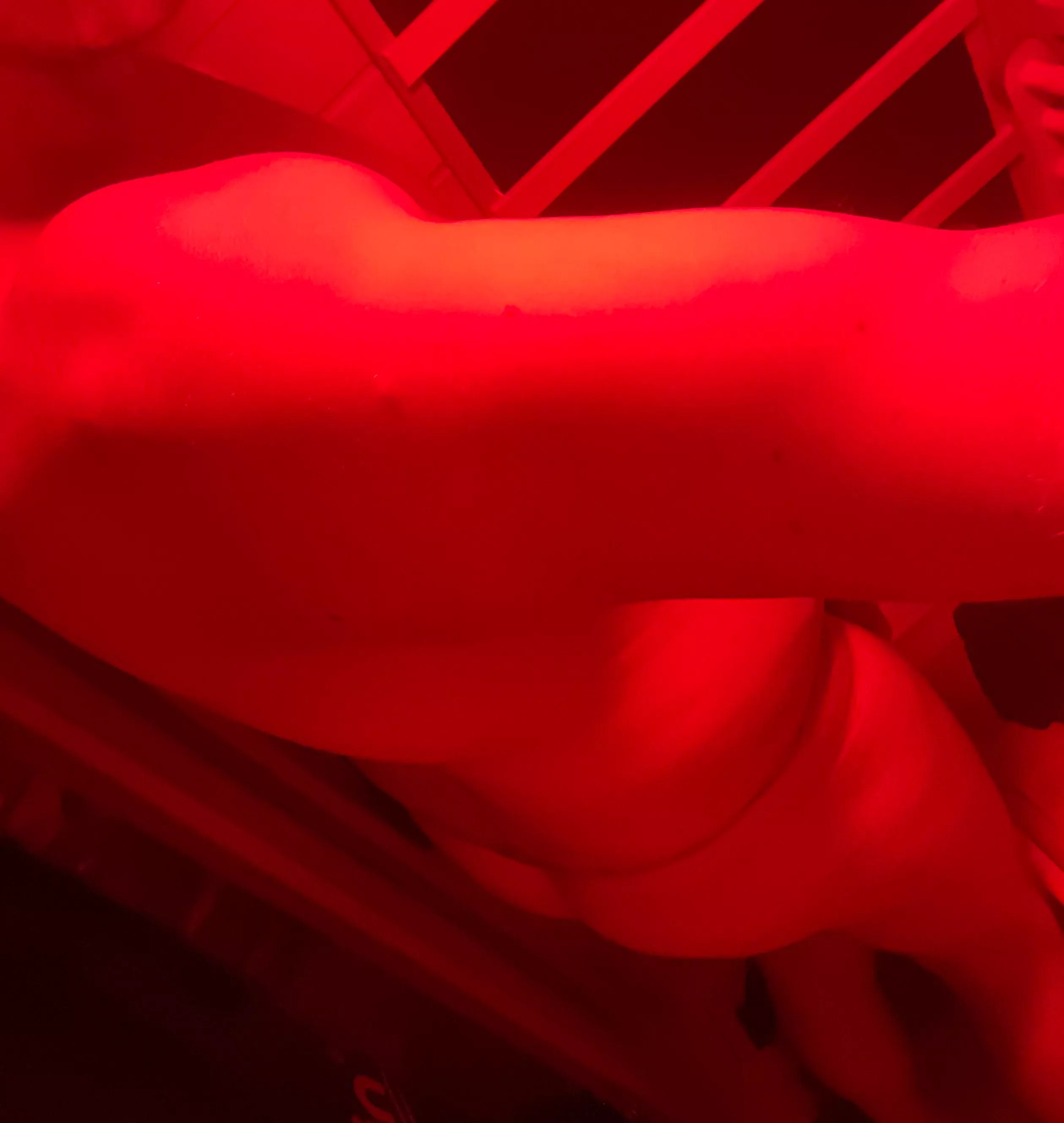 Sauna in my thong