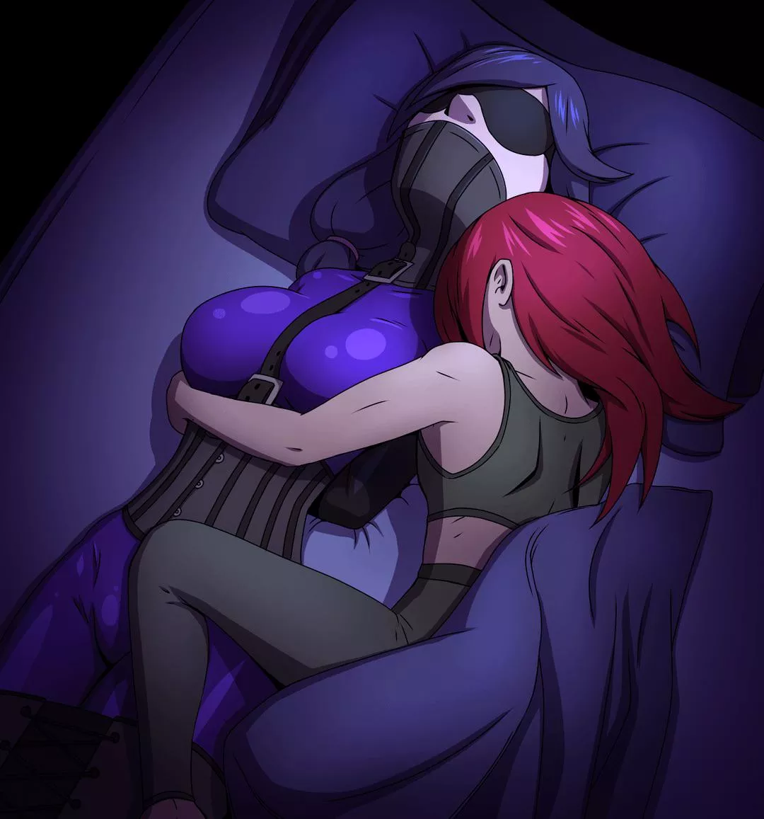 Sleepy cuddles.
