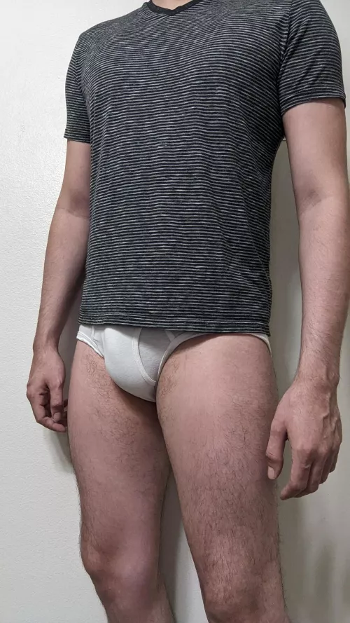 small shirt to show off my briefs around the house 