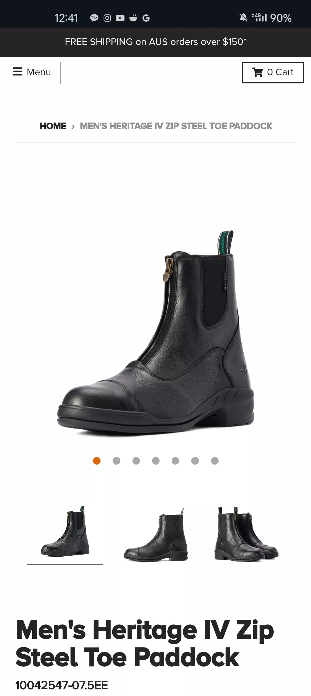 Thoughts on Ariat heritage paddock?