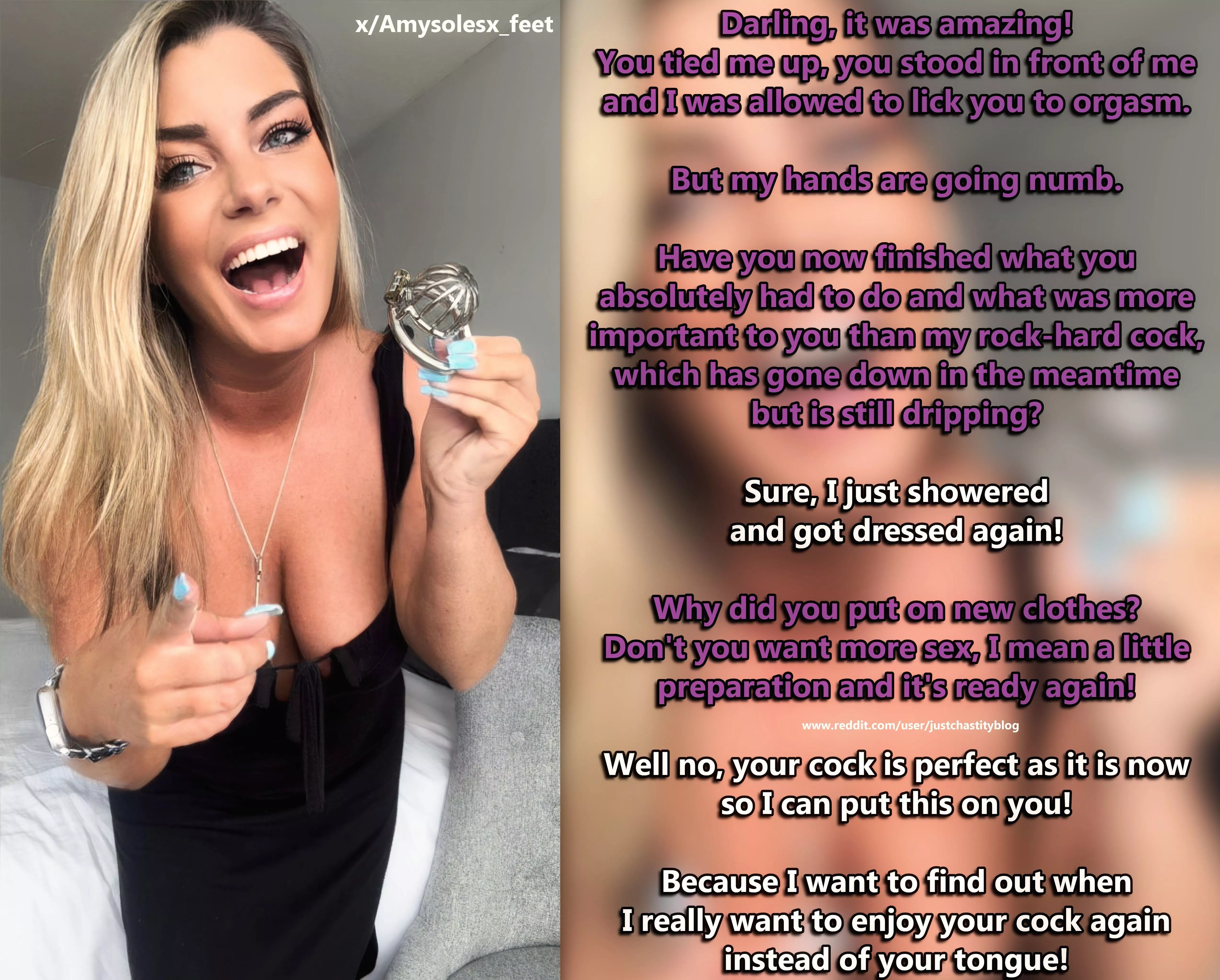 You thought your girlfriend just wanted to play a role-playing game, but she had a lot more in mind!