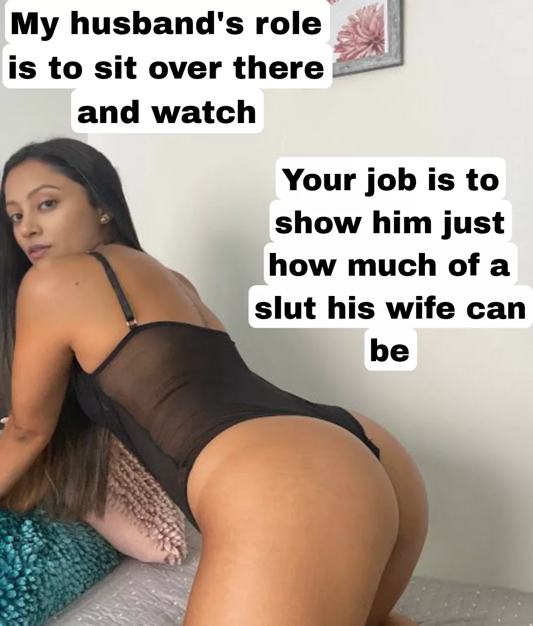 A perfect wife shares everything 