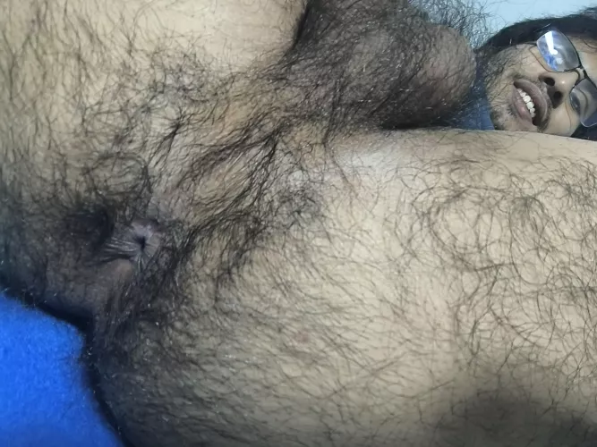 Are you into hairy ass holes?