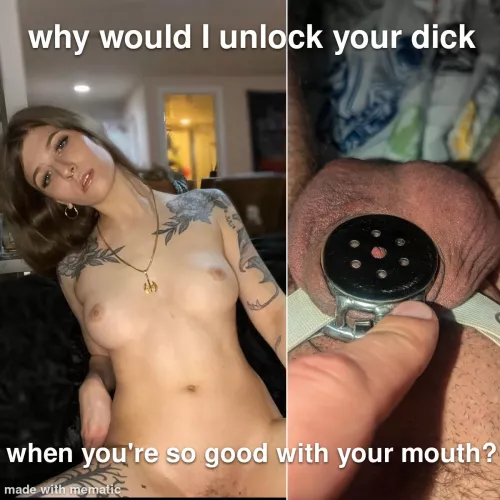 Flat boys deserve to be locked