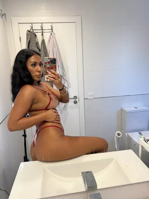 Hoping that this will make you join me in the bathroom