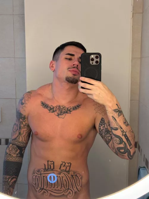 I bet you would be the passive one between you and me.