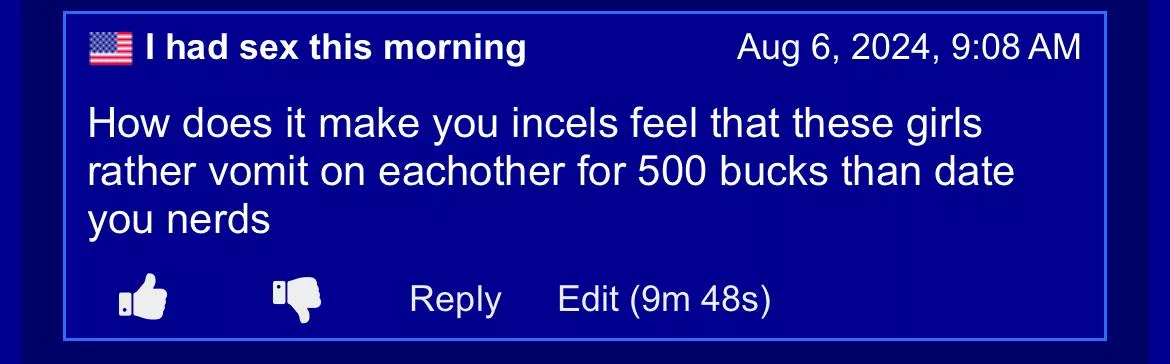 lol, this is going to get hella downvotes 