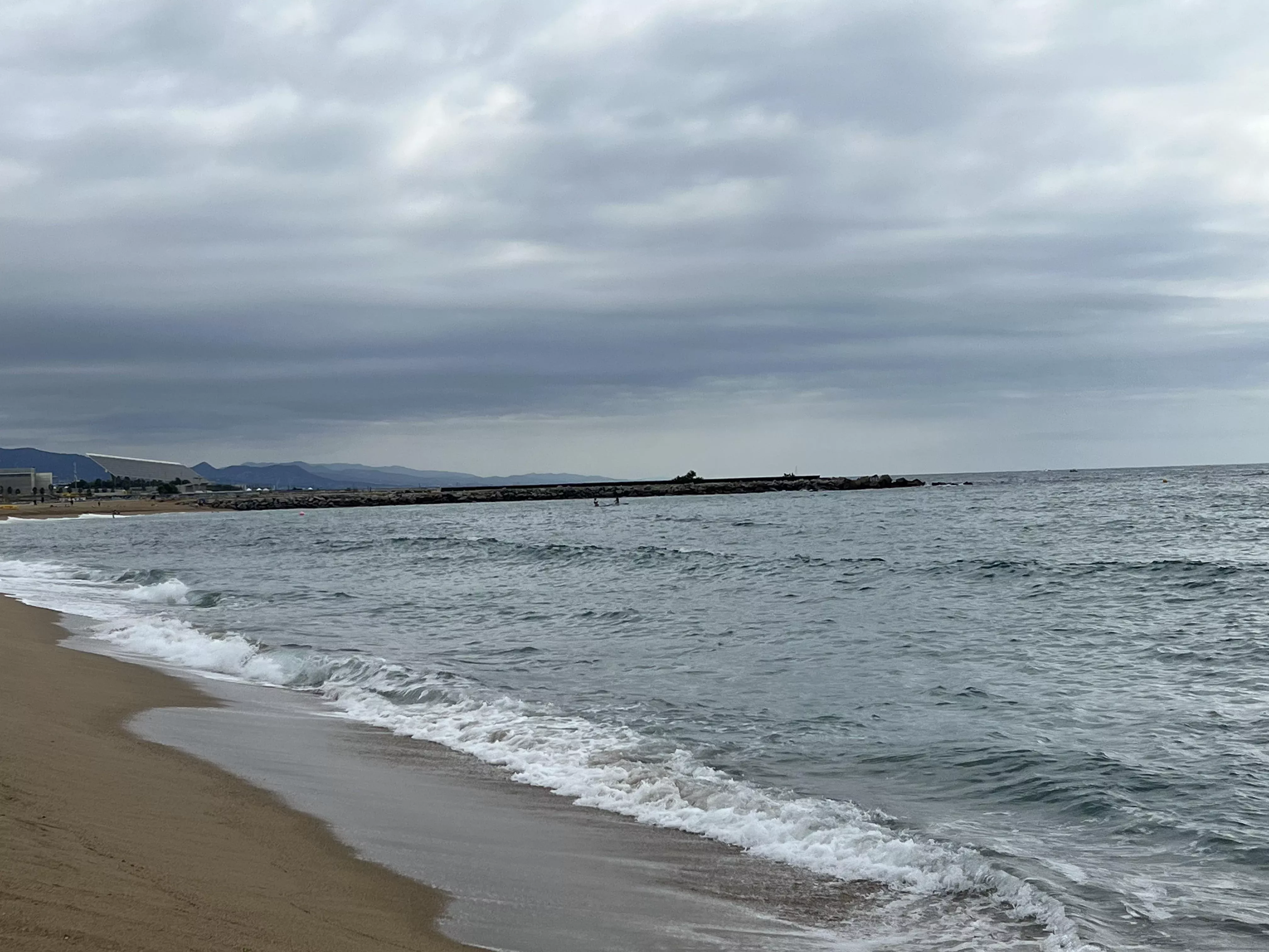 Playa de la Mar Bella, Barcelona, Spain, a very nice clothing optional beach