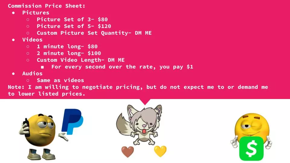 {promo} Up for Commissions!!!