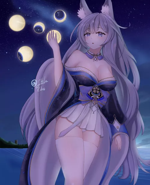 Shinano at night (Azur Lane)